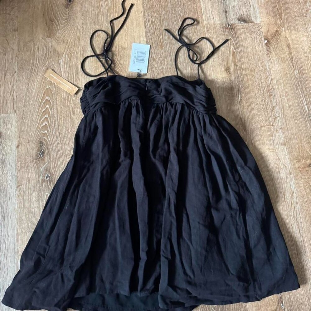 O.P.T NWT Black Mini Dress Size 4 - Picture 3 of 5